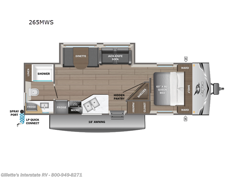 New 2026 Jayco Jay Flight SLX 265MWS available in Haslett, Michigan