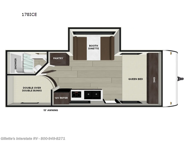 New 2026 Forest River Salem FSX 178ICE available in Haslett, Michigan