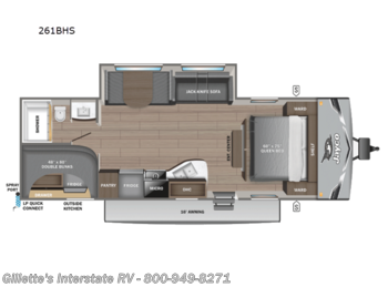 New 2026 Jayco Jay Flight SLX 261BHS available in Haslett, Michigan