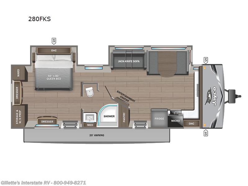New 2025 Jayco Jay Flight 280FKS available in Haslett, Michigan