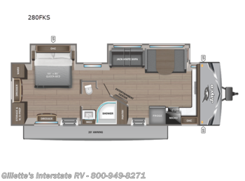 New 2025 Jayco Jay Flight 280FKS available in Haslett, Michigan