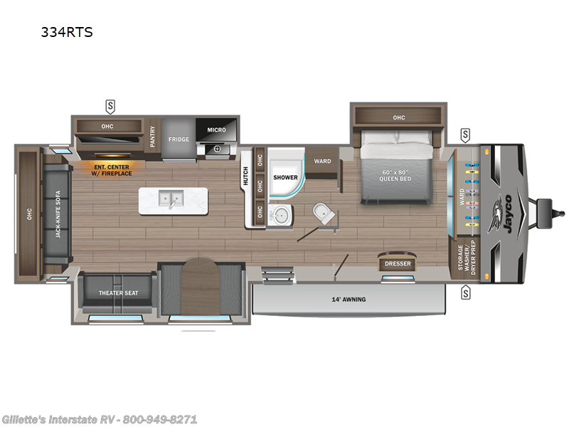 Used 2024 Jayco Jay Flight 334RTS available in Haslett, Michigan