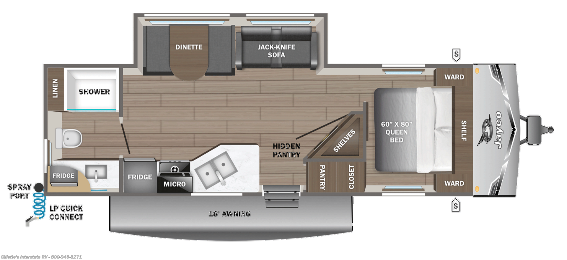 New 2026 Jayco Jay Flight SLX 265MWSW available in Haslett, Michigan