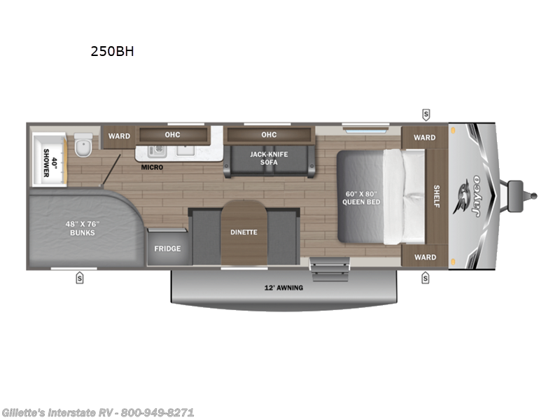 New 2026 Jayco Jay Flight SLX 250BHW available in Haslett, Michigan