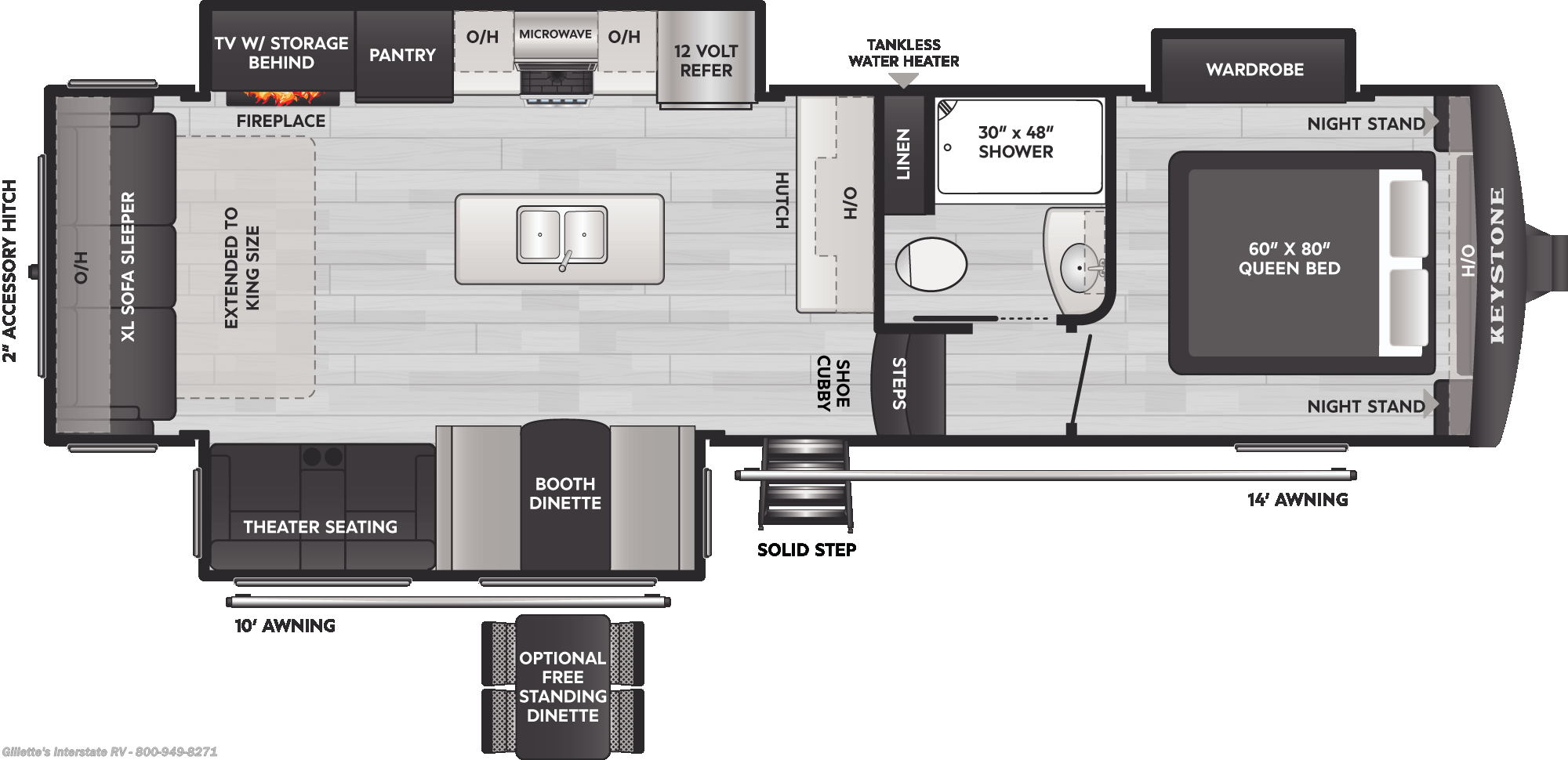 New 2026 Keystone Arcadia Super Lite 292SLRL available in Haslett, Michigan