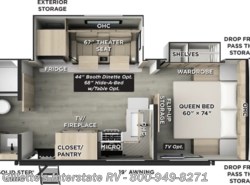 New 2026 Forest River Flagstaff Micro Lite 25FBLS available in Haslett, Michigan