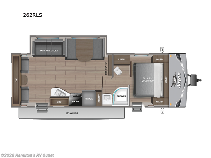 New 2026 Jayco Jay Flight SLX 262RLS available in Saginaw, Michigan