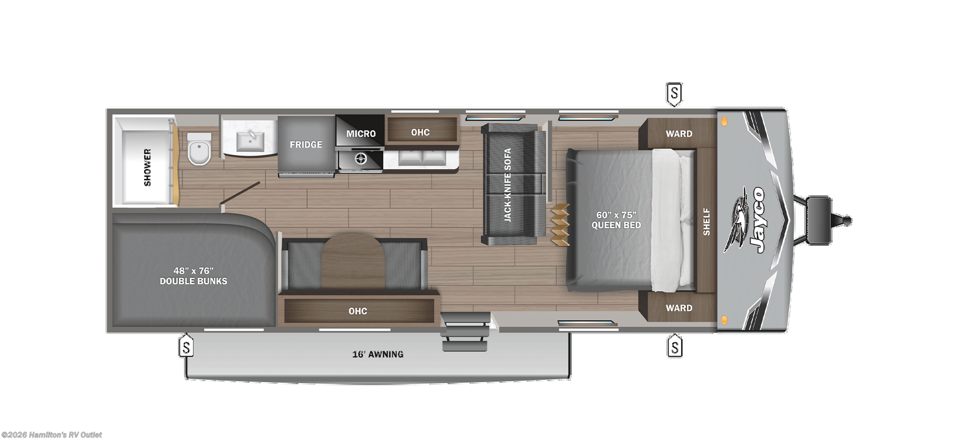 New 2026 Jayco Jay Flight SLX 260BH available in Saginaw, Michigan