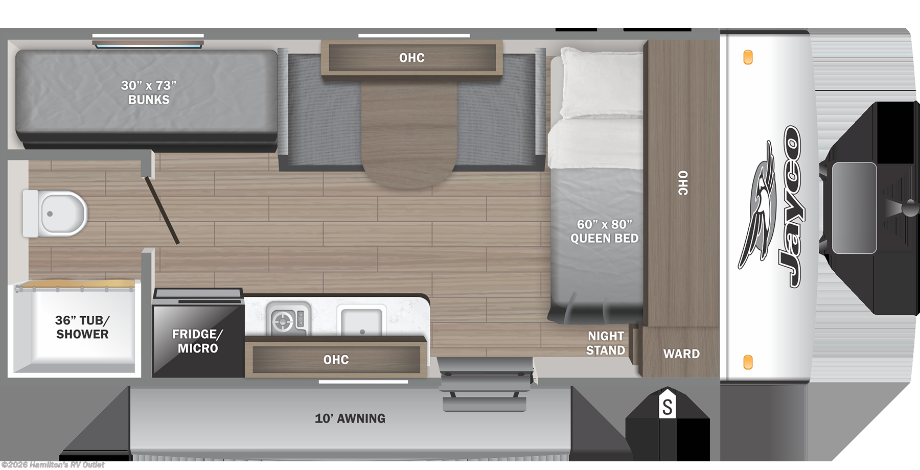 New 2026 Jayco Jay Feather Air SL 17BHSL available in Saginaw, Michigan