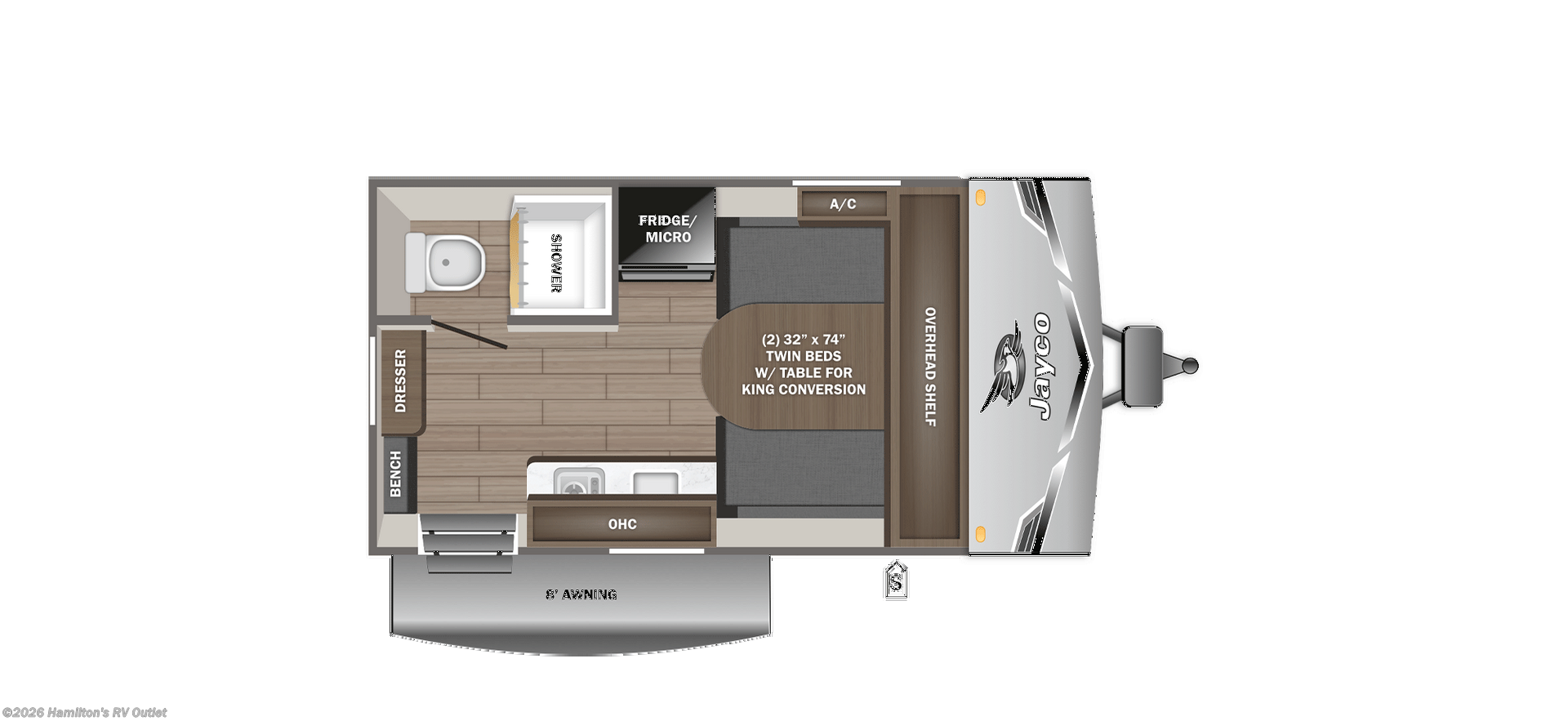 New 2026 Jayco Jay Flight SLX 140TB available in Saginaw, Michigan
