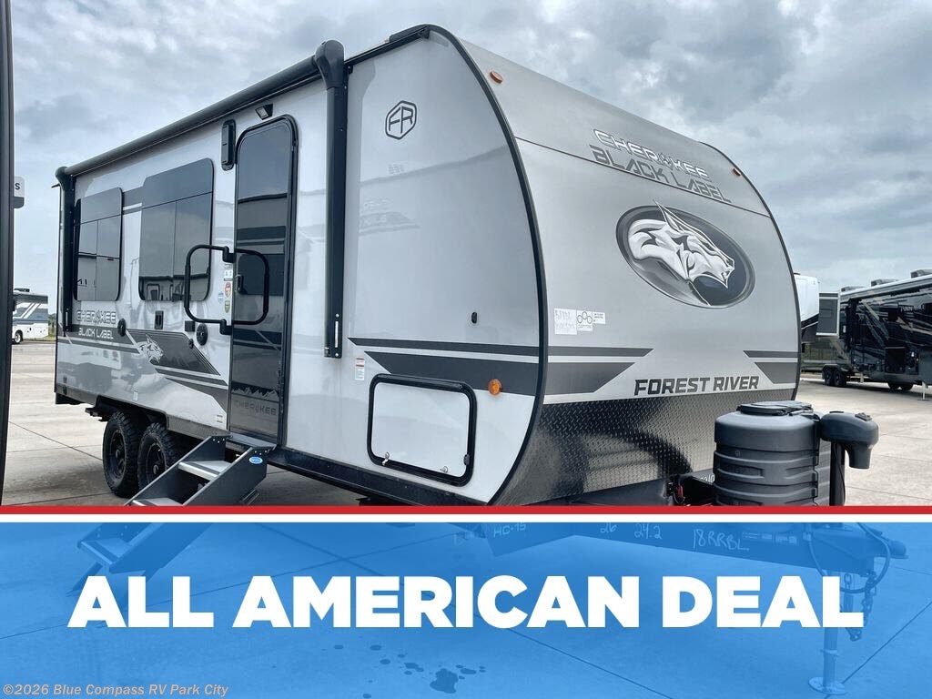 New 2026 Forest River Cherokee Grey Wolf Black Label 18RRBL available in Park City, Kansas
