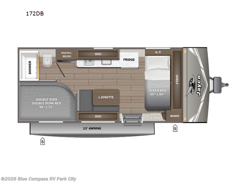New 2027 Jayco Jay Flight 172DB available in Park City, Kansas