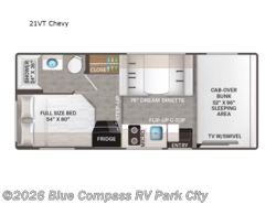 New 2027 Thor Motor Coach Geneva 21VT Chevy available in Park City, Kansas