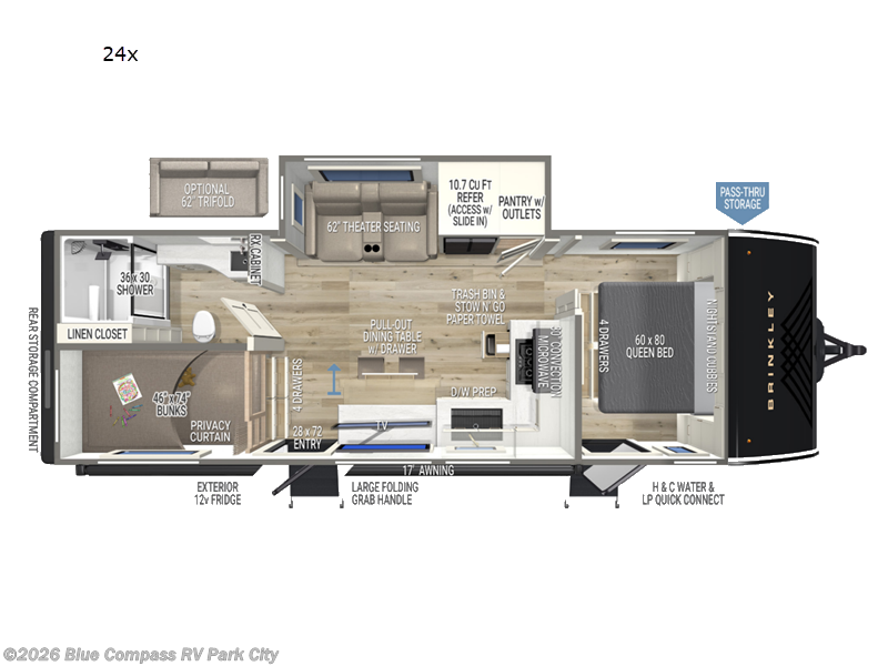 New 2027 Brinkley RV Model Ix 24x available in Park City, Kansas