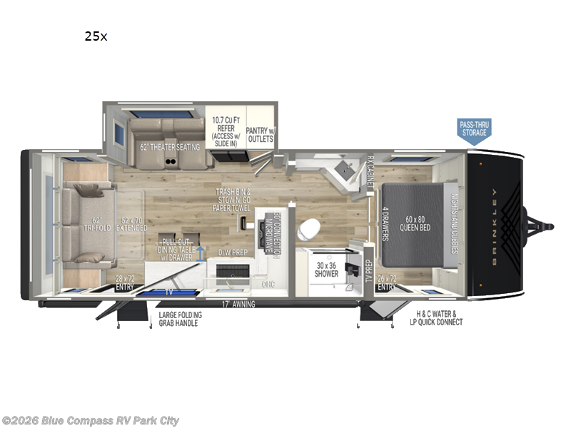 New 2027 Brinkley RV Model Ix 25x available in Park City, Kansas