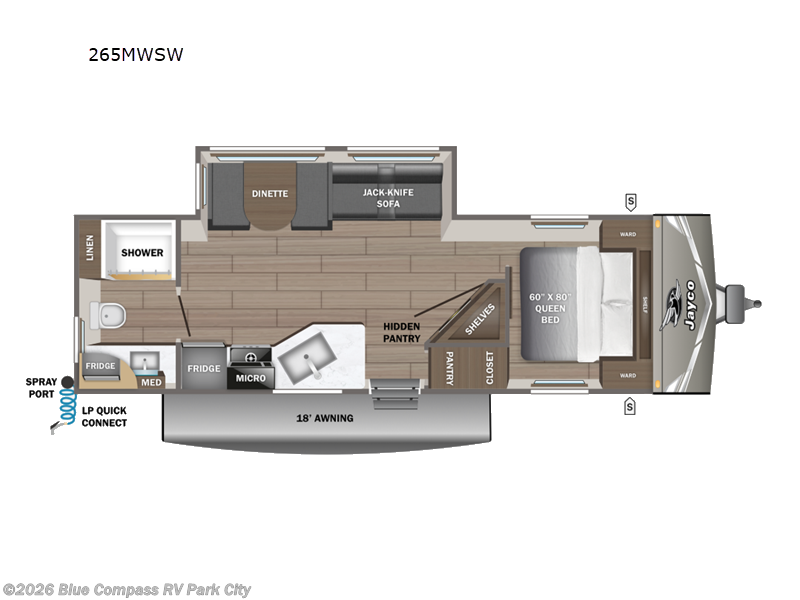 New 2027 Jayco Jay Flight 265MWSW available in Park City, Kansas