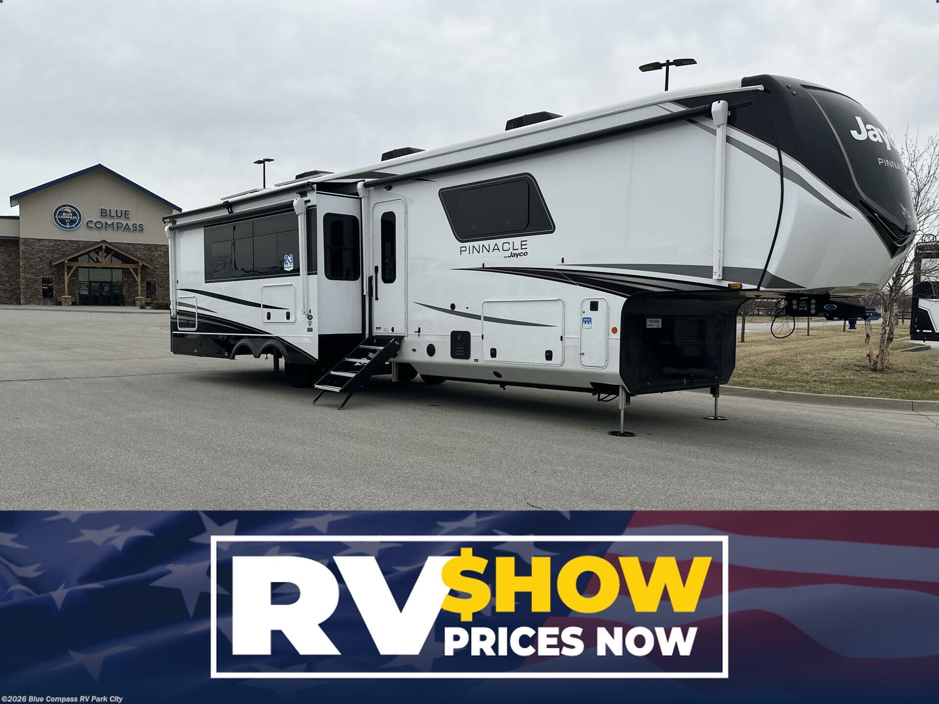 New 2026  Jayco Pinnacle 38FBRK by Jayco from Blue Compass RV Park City in Park City, KS