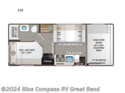 New 2025 Thor Motor Coach Four Winds 22E available in Great Bend, Kansas