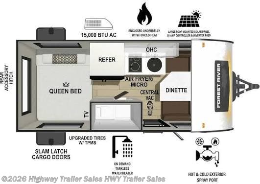 New 2027 Forest River R-Pod 171 available in Salem, Oregon