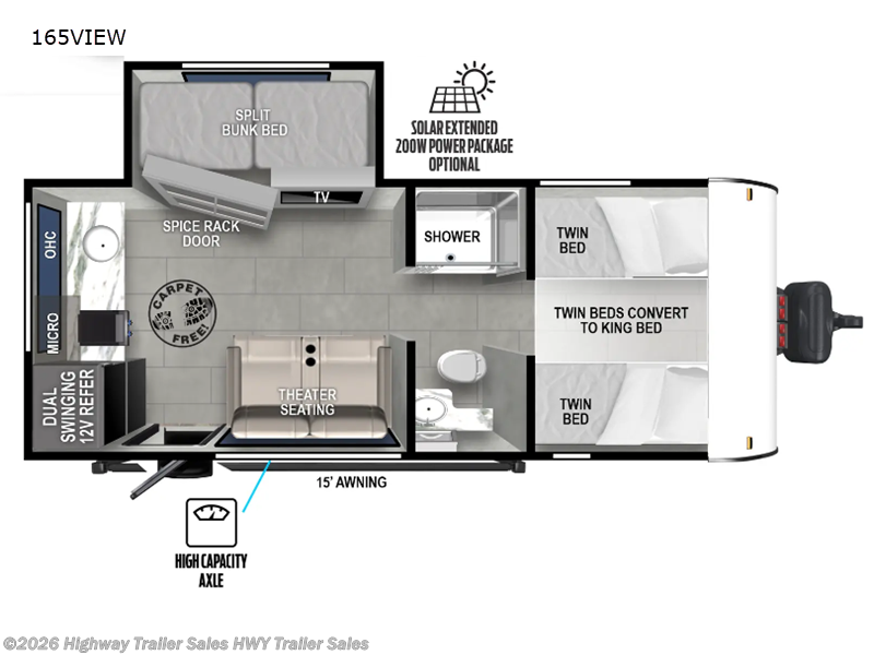 Used 2025 Forest River Wildwood FSX 165VIEW available in Salem, Oregon