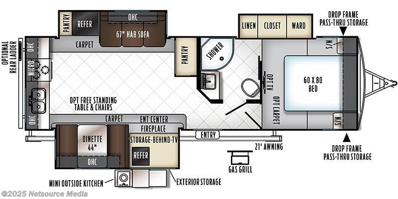 2019 Forest River Rv Rockwood Ultra Lite 2707ws For In