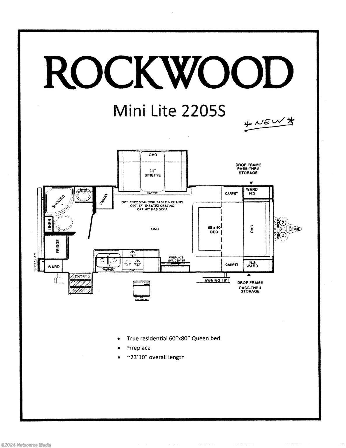 2020 Forest River Rockwood Mini Lite 2109s White 4447 Open Roads Complete Rv