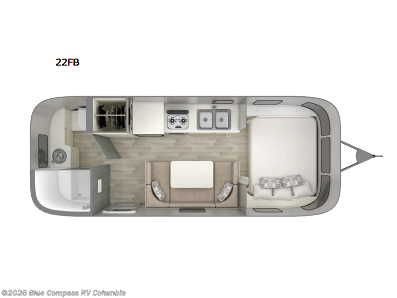 New 2025 Airstream Bambi 22FB available in Lexington, South Carolina