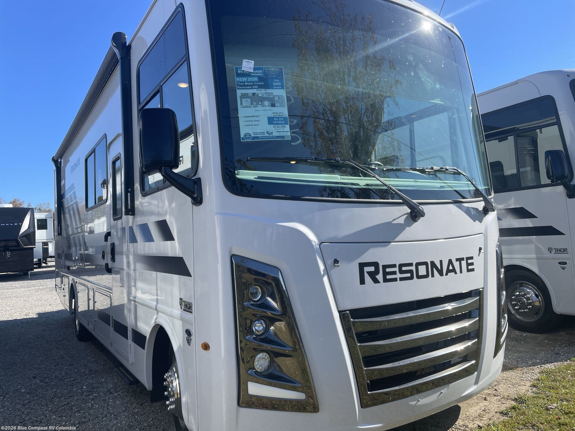 New 2026 Thor Motor Coach Resonate 29D available in Lexington, South Carolina