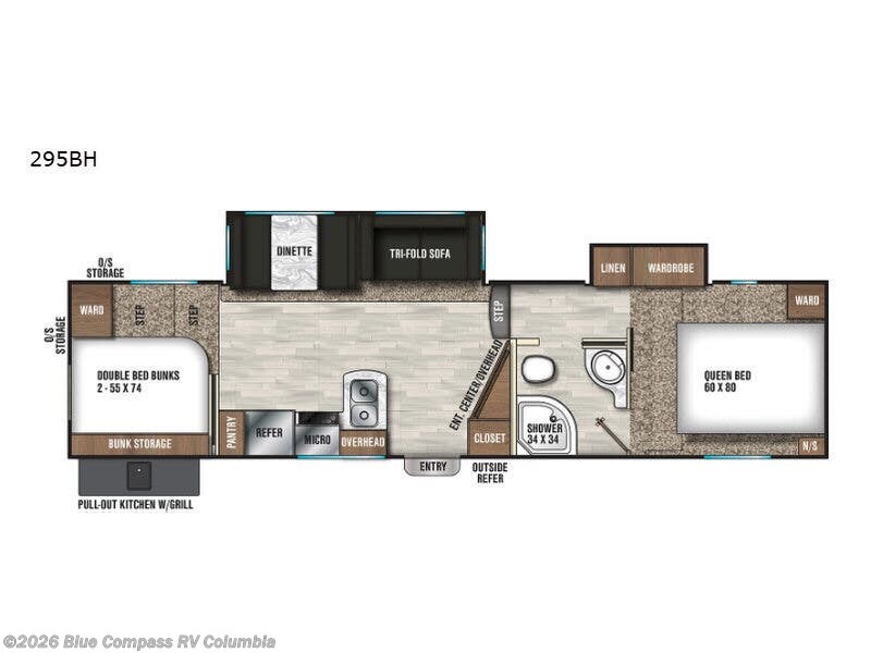 Used 2019 Coachmen Chaparral Lite 295BH available in Lexington, South Carolina