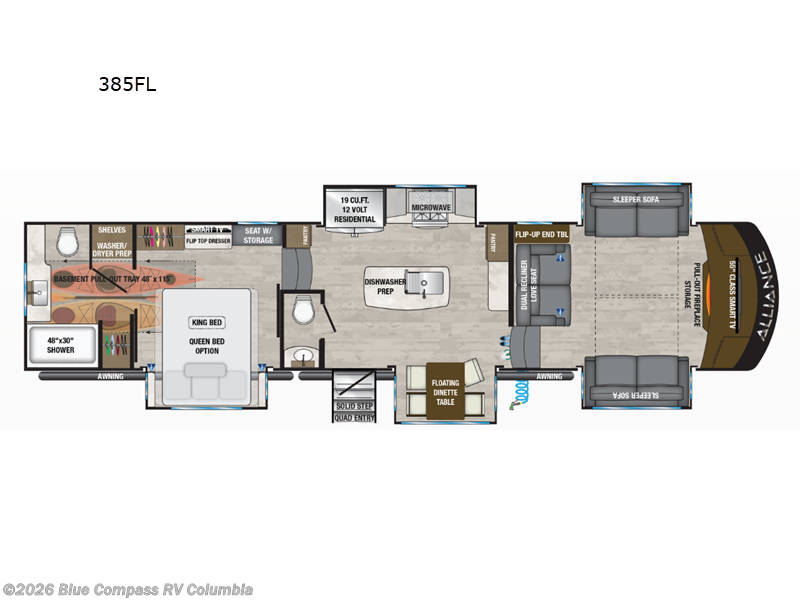 Used 2024 Alliance RV Paradigm 385FL available in Lexington, South Carolina