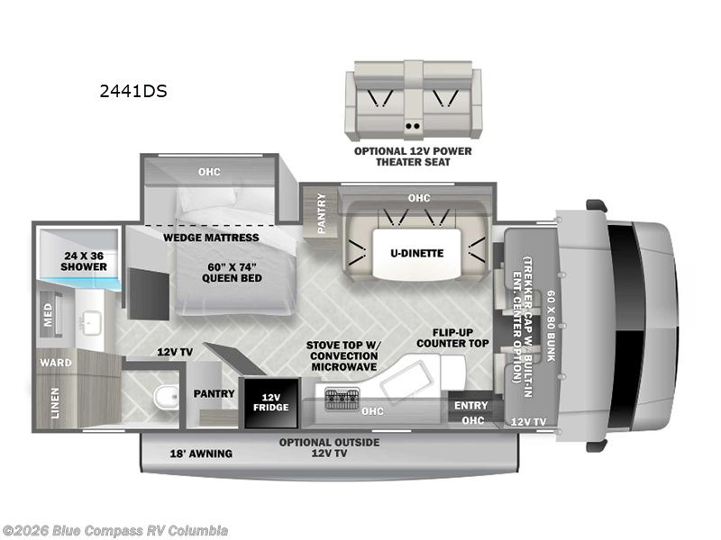 Used 2024 Forest River Forester Classic 2441DS Ford available in Lexington, South Carolina