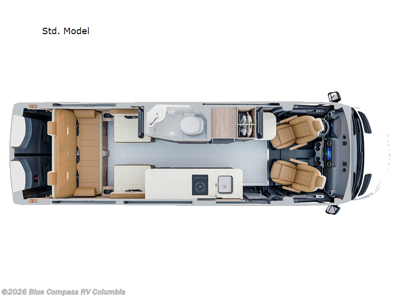 New 2026 Airstream Interstate 24GTX Std. Model available in Lexington, South Carolina