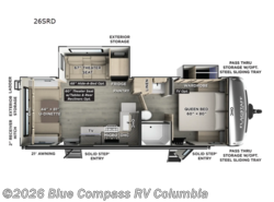 New 2027 Forest River Flagstaff Super Lite 26SRD available in Lexington, South Carolina