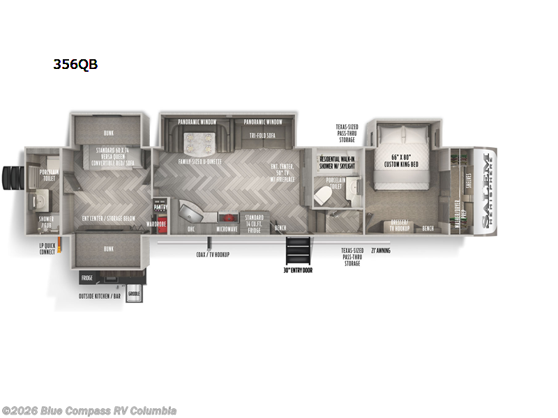 Used 2022 Forest River Salem Hemisphere 356QB available in Lexington, South Carolina