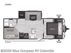 Used 2023 Keystone Bullet Crossfire 2290BH available in Lexington, South Carolina