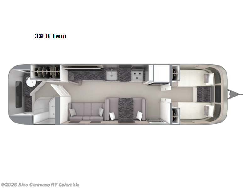 Used 2023 Airstream Classic 33FB Twin available in Lexington, South Carolina