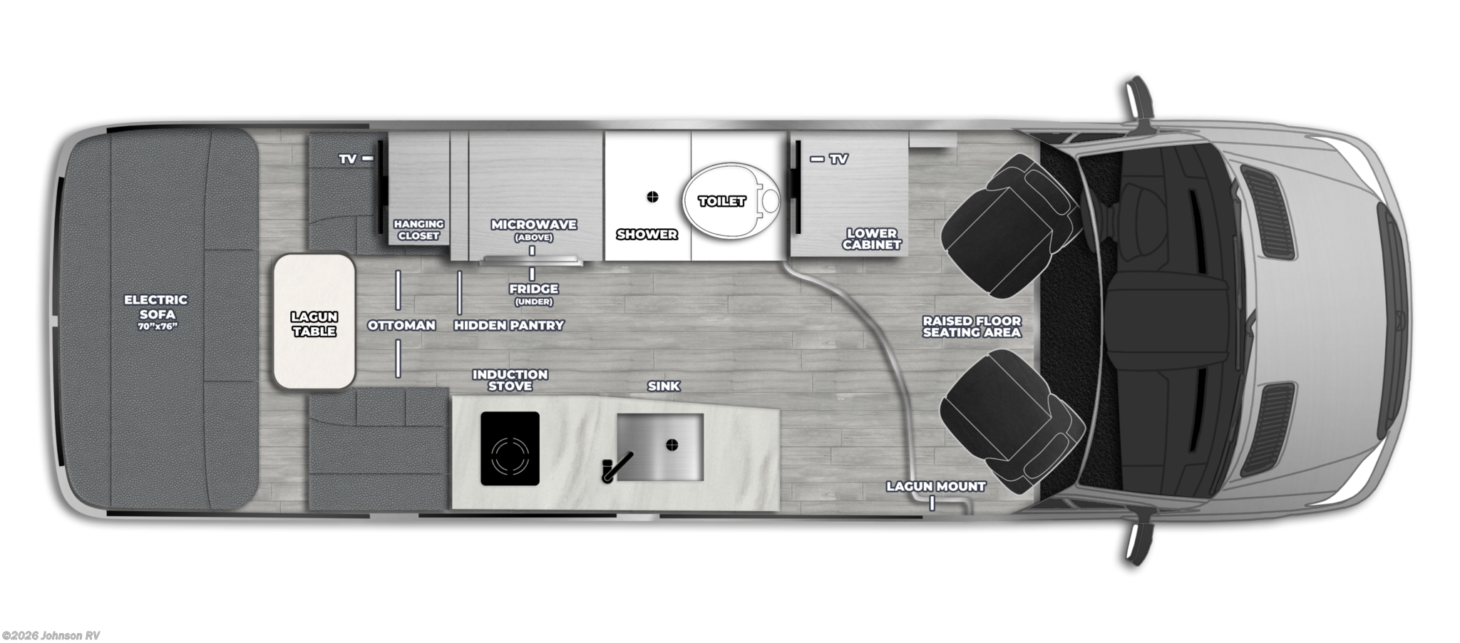 New 2026 Pleasure-Way Plateau FL  available in Sandy, Oregon