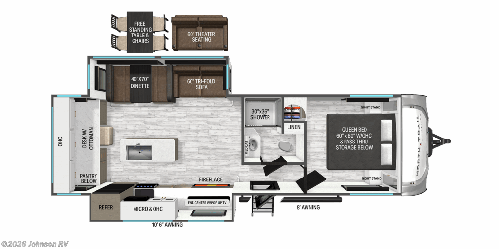 New 2026 Heartland North Trail 260MK available in Sandy, Oregon