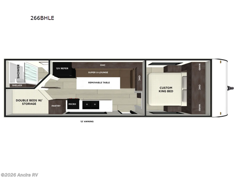 New 2026 Forest River Wildwood FSX 266BHLE available in Boerne, Texas
