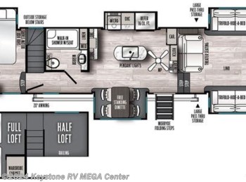 New 2023 Forest River Sierra 3990FL available in Greencastle, Pennsylvania
