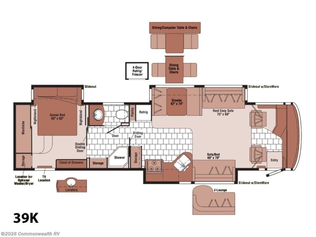 Used 2007 Winnebago Journey 39K available in Ashland, Virginia