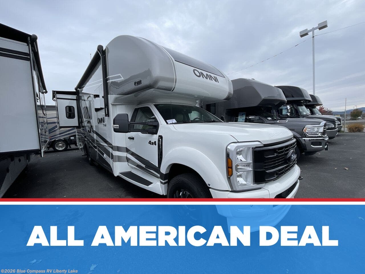 New 2026 Thor Motor Coach Omni Trail X32 available in Liberty Lake, Washington