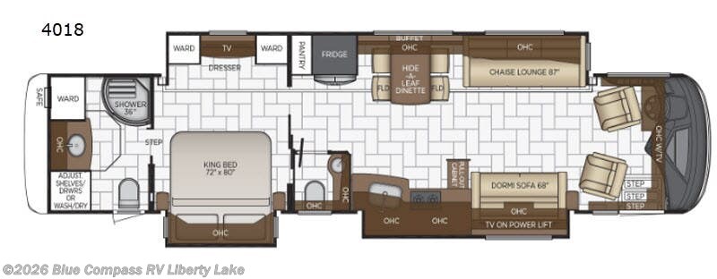 Used 2019 Newmar Mountain Aire 4018 available in Liberty Lake, Washington