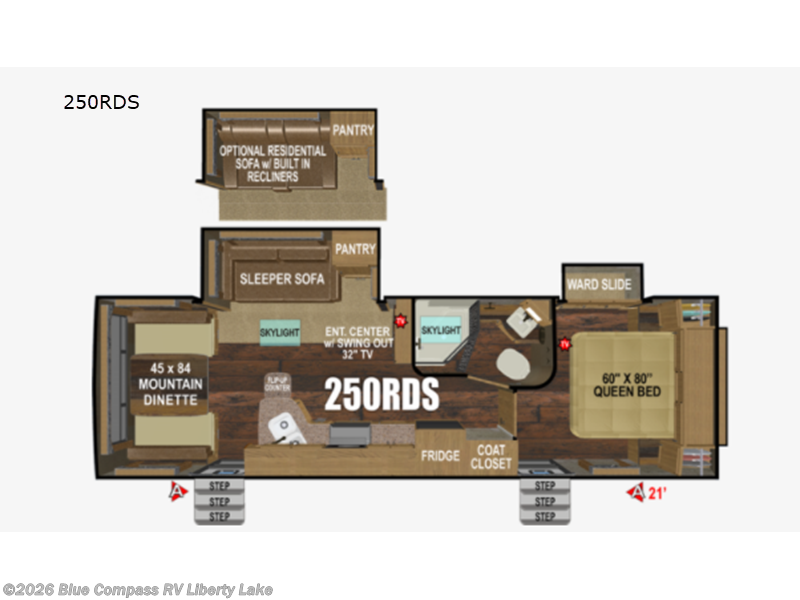 Used 2023 Outdoors RV Blackstone Black Stone Mountain Series 250RDS available in Liberty Lake, Washington