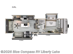 New 2026 Heartland Milestone 31RL available in Liberty Lake, Washington