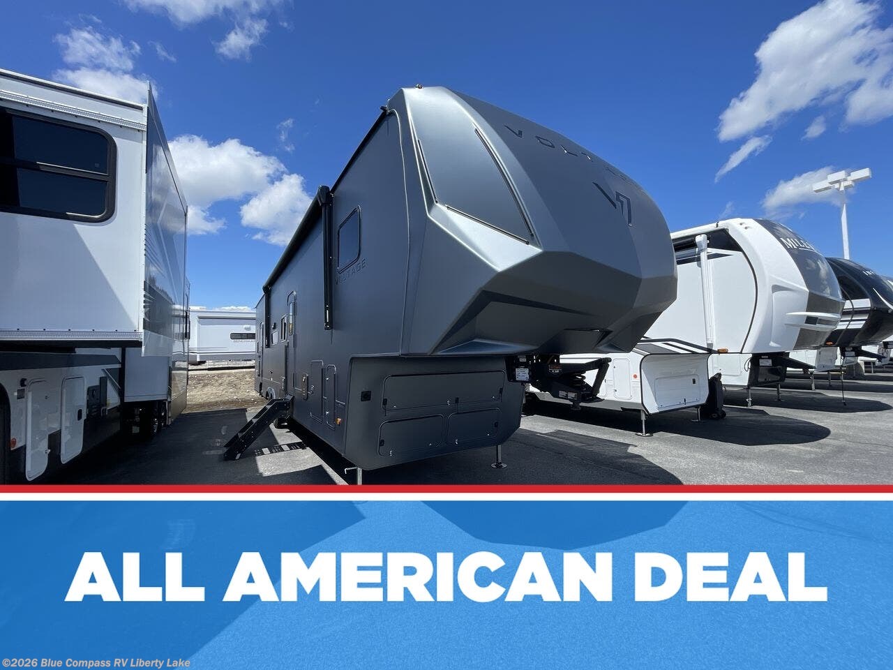 New 2026 Dutchmen Voltage V-Series 3800 available in Liberty Lake, Washington