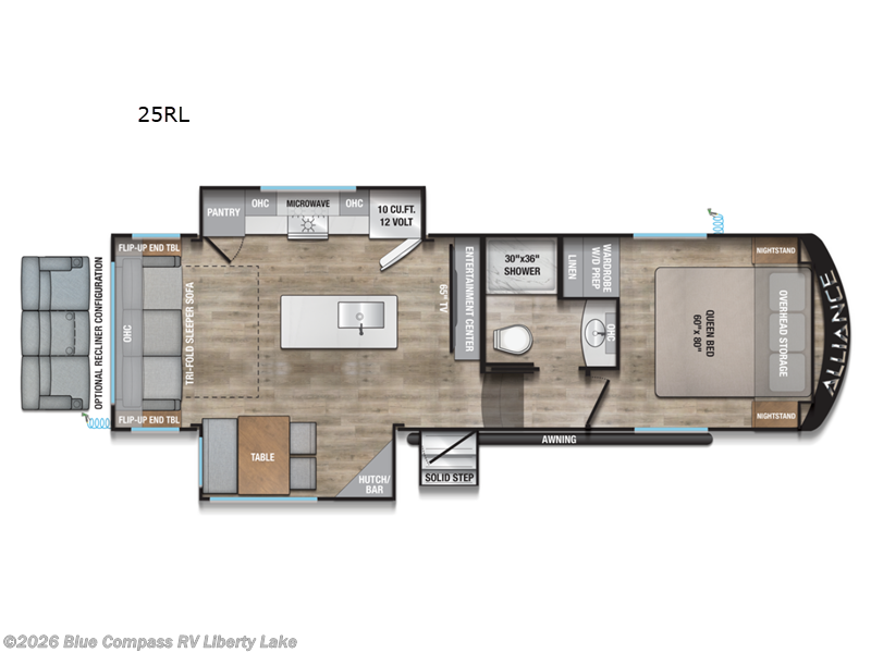 New 2027 Alliance RV Avenue All-Access 25RL available in Liberty Lake, Washington