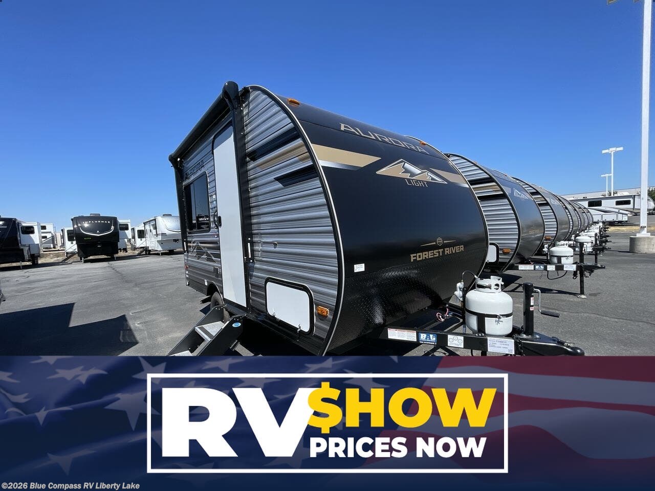 New 2026 Forest River Aurora Light 13RDX available in Liberty Lake, Washington