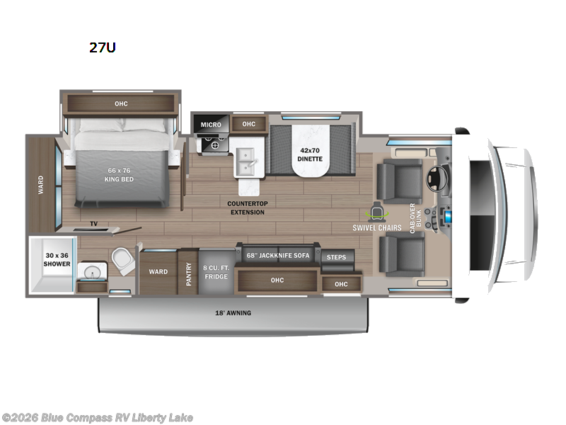 Used 2023 Jayco Greyhawk 27U available in Liberty Lake, Washington