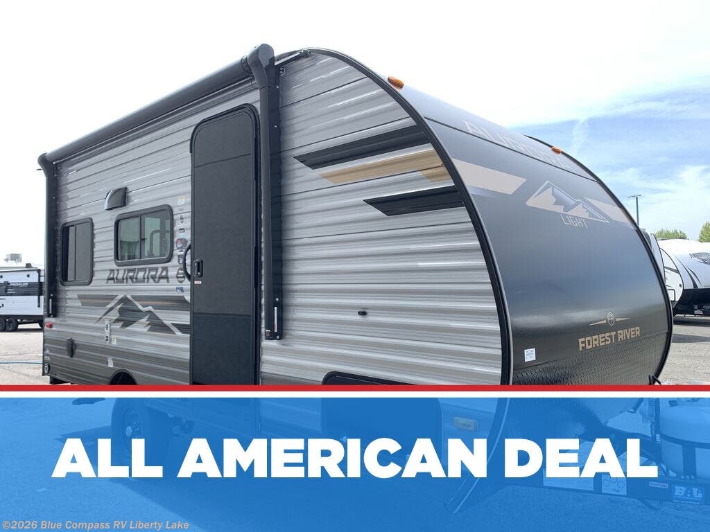 New 2026 Forest River Aurora Light 15RDX available in Liberty Lake, Washington
